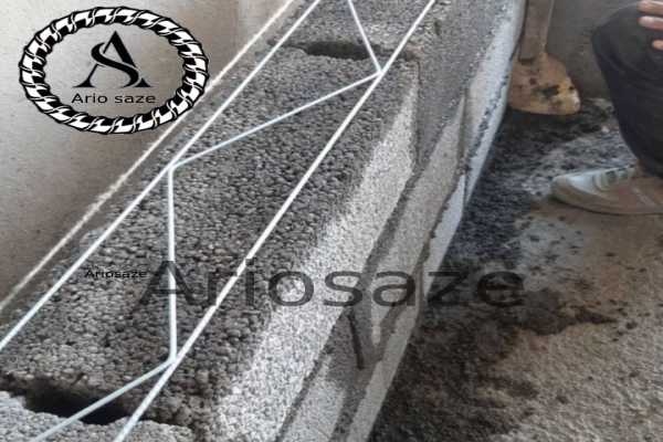 نحوه اجرای میلگرد بستر