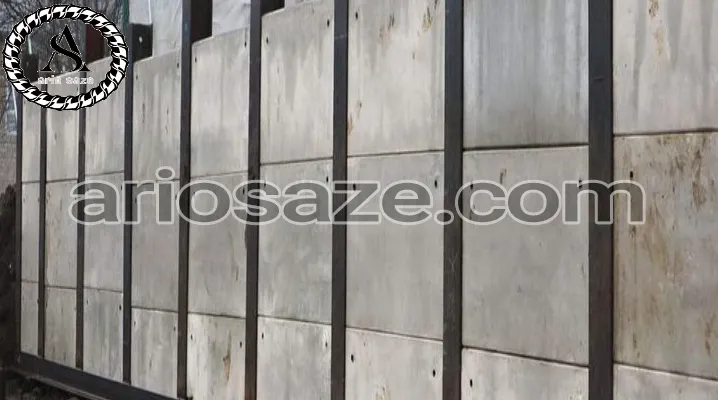 اتصال والپست آریو سازه به تیر و ستون فلزی یا بتنی